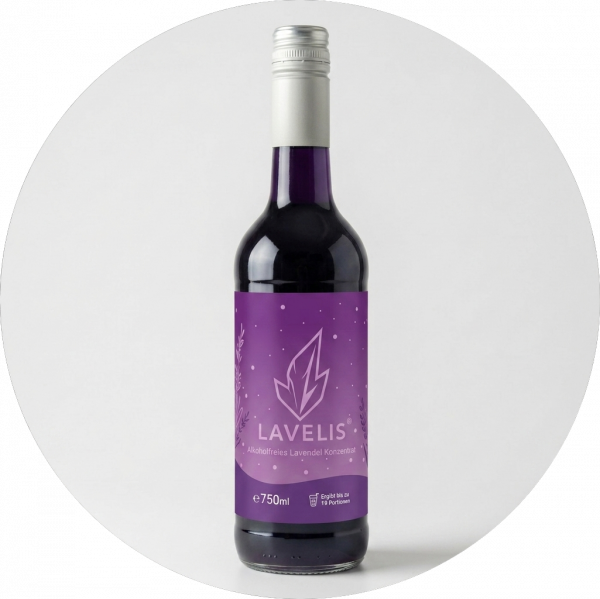 Lavelis - Glasflasche 750ml